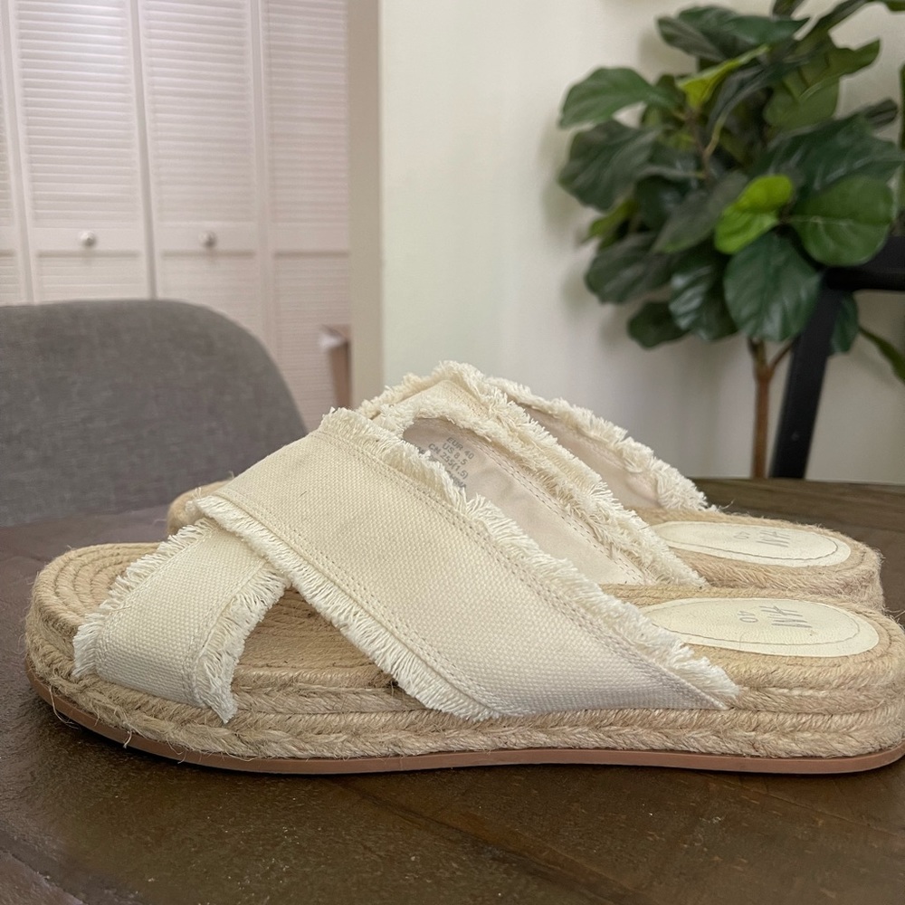 H&M Espadrille Sandals | size 8.5